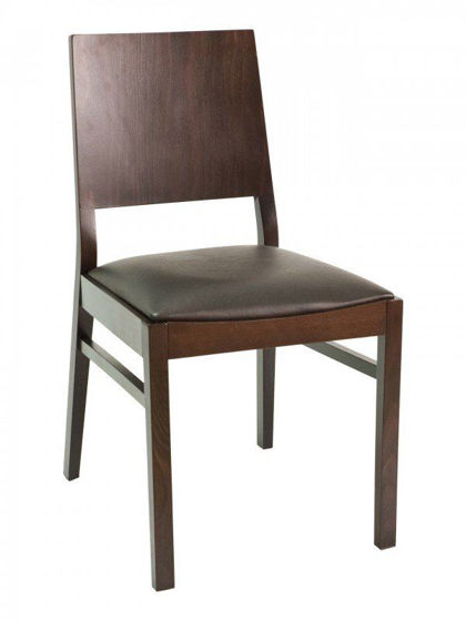 Picture of CON-04S florida seating wood dining restaurant chair