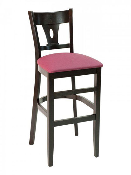 Picture of CON-09B florida seating wood bar stool