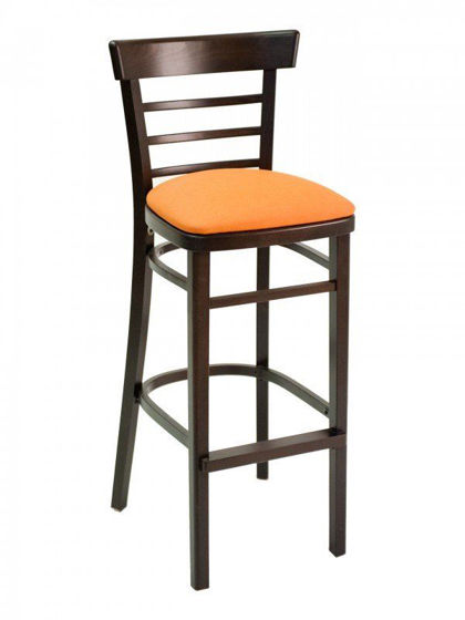 Picture of ECO-05B florida seating wood bar stool