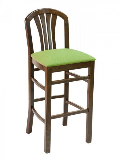 Picture of FLS-01B florida seating wood bar stool