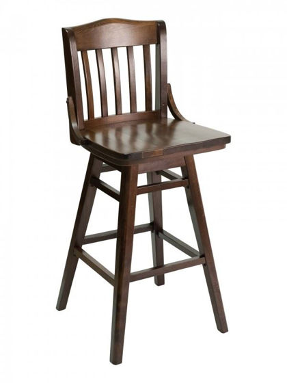 Picture of FLS-02B SW florida seating wood bar stool