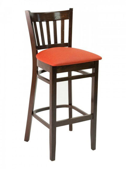 Picture of FLS-04B florida seating wood bar stool