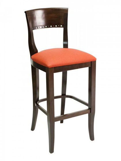 Picture of FLS-06B florida seating wood bar stool