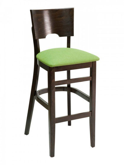 Picture of FLS-11B florida seating wood bar stool