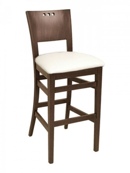 Picture of CN-094B TRIO florida seating wood bar stool