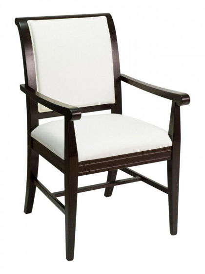 Picture of CN-OPERA A florida seating wood dining restaurant arm chair