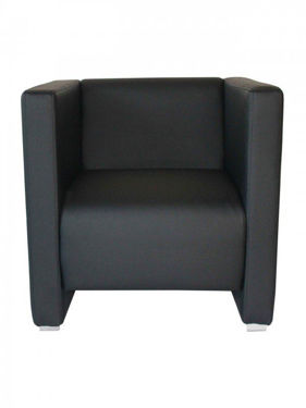 Picture of ZURICH ARMCHAIR – BLACK florida seating wood dining restaurant chair