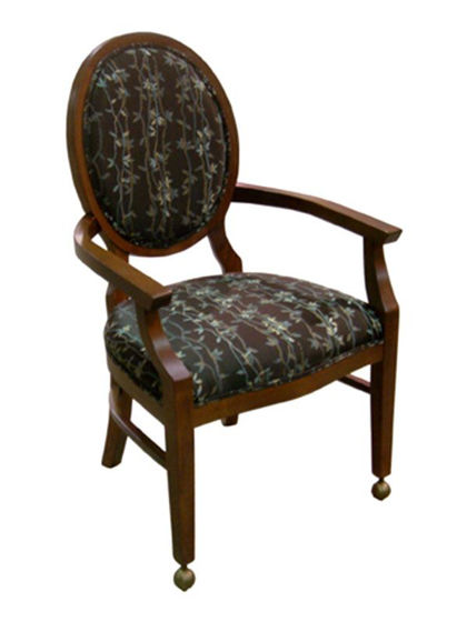 Picture of HC-359A florida seating wood dining restaurant chair with upholstery