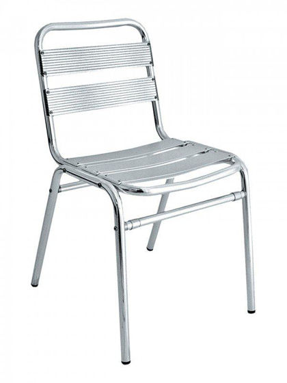 Picture of AL-01 florida seating aluminum dining restaurant chair