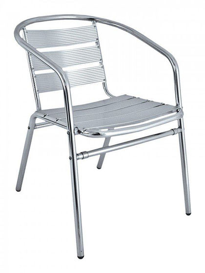 Picture of AL-02 florida seating aluminum dining restaurant chair