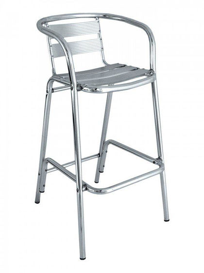 Picture of BAL-52 florida seating aluminum dining restaurant bar stool