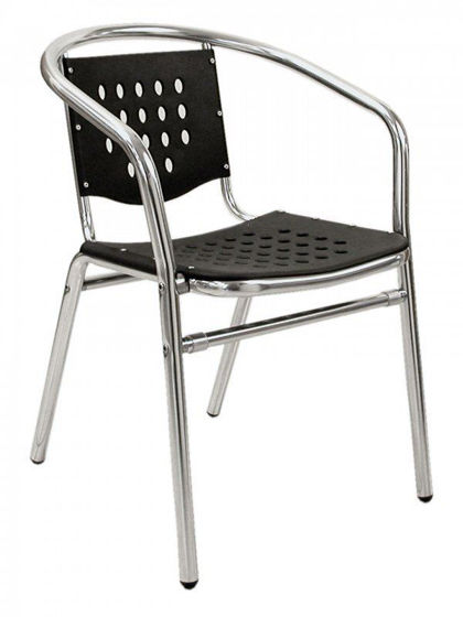 Picture of AL-03 florida seating aluminum dining restaurant chair