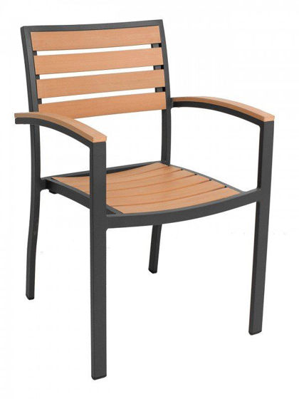 Picture of AL-5602 florida seating aluminum dining restaurant chair