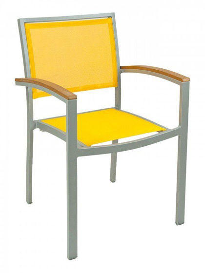 Picture of AL-5624 florida seating aluminum dining restaurant chair