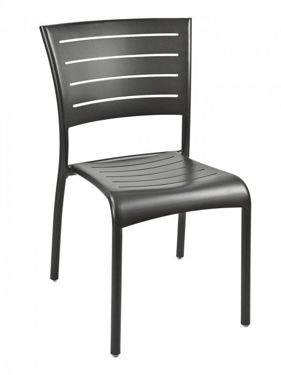 Picture of AL-5000S florida seating aluminum dining restaurant chair