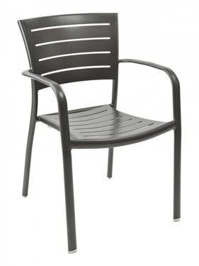 Picture of AL-5000A florida seating aluminum dining restaurant chair
