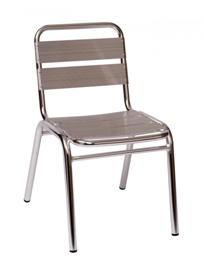 Picture of MS0025 Parma Aluminum Stacking Side Chair