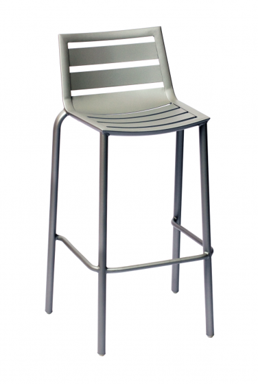 Picture of DV550TS South Beach Aluminum Barstool Titanium Silver