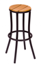 Picture of MS607STKBL Norden Backlesss Barstool Synthetic Teak