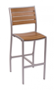 Picture of PH102BTKSV Largo Side Barstool Synthetic Teak 