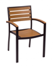 Picture of PH101CTKSV Largo Arm Chair Synthetic Teak 