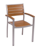 Picture of PH101CTKSV Largo Arm Chair Synthetic Teak 