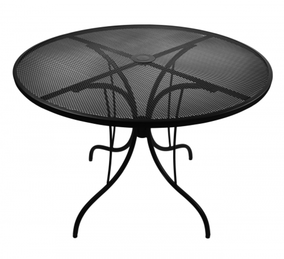 Picture of SU24RBL Barnegat Round Mesh Table Top Black