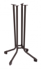 Picture of DVTBC2424AU Celino Base For 24" Sq & 30" Round Table Anthracite Powder Coat