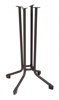 Picture of DVTBC2828AU Celino Base For 30" Sq & 36" Round Table Anthracite Powder Coat Umbrella