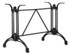 Picture of PHTB502 Boca 33" and Trestle Aluminum Table Base Black Powder Coat 