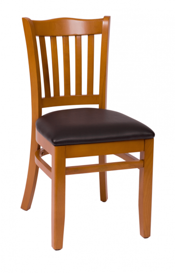 Picture of LWC7218HOHOW Princeton School Side Chair Wood Seat