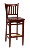 Picture of LWB102BLBLV Delran Barstool Chair Vinyl Seat