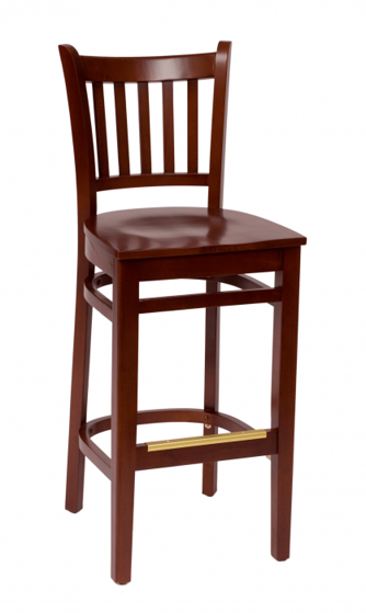 Picture of LWB102BLBLV Delran Barstool Chair Vinyl Seat