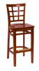 Picture of LWB629CHCHW Pennington Barstool Chair Wood Seat