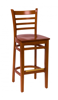 Picture of LWB101CHBLV Burlington Barstool Chair Vinyl Seat