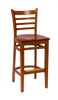 Picture of LWB101CHCHW Burlington Barstool Chair Wood Seat