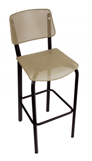 Picture of DV590LSBL Devon Barstool Black Frame