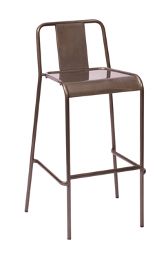 Picture of DV380CL Tara Barstool Chair Industrial Look (Indoor Use Only)