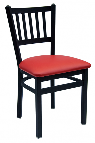 Picture of 2090CBLW-SB Troy Side Chair Wood Seat