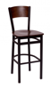 Picture of 2150BCHW-CHSB Dale Barstool Wood Back Wood Seat