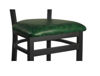 Picture of 2152BBLV-CHSB Darby Barstool Circle Back Vinyl Seat