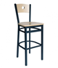 Picture of 2152BCHW-CHSB Darby Barstool Circle Back Wood Seat