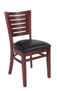 Picture of ERP-B1096 Beechwood Darby Series Slat Back Restaurant Chair