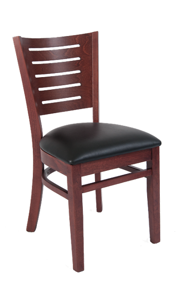 Picture of ERP-B1096 Beechwood Darby Series Slat Back Restaurant Chair