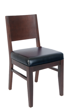 Picture of ERP-B1094 BeechWood Chair with Black Vinyl Seat