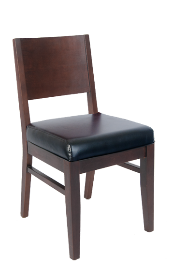 Picture of ERP-B1094 BeechWood Chair with Black Vinyl Seat