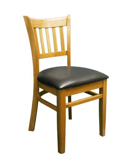 Picture of ERP-B1092 Beechwood Vertical Slat Side Chair