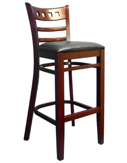 Picture of ERP-B1026-BS Beechwood American Back Barstool