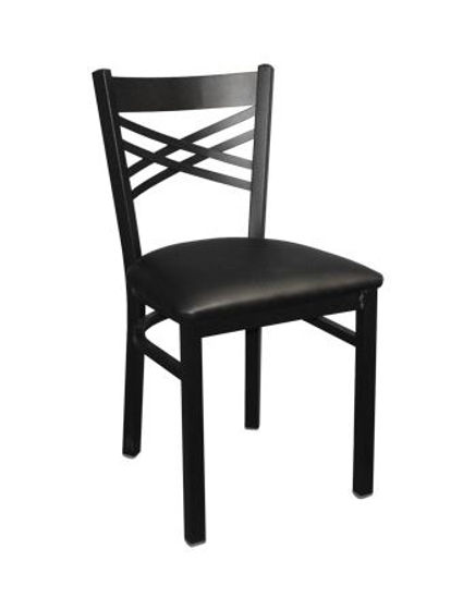 Picture of ERP-136 X Back Metal Chair