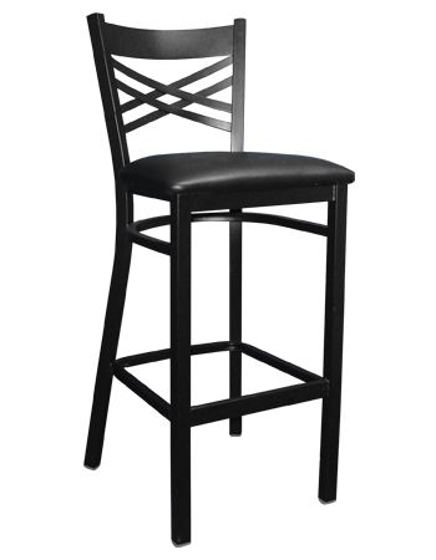 Picture of ERP-136-BS X Back Metal Barstool